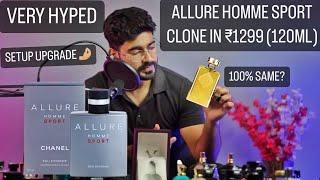 AL DIRGHAM IN DEPTH REVIEW ️| CHANEL ALLURE HOMME SPORT BEST CLONE?  NEW SETUP