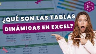 Tablas Dinámicas Microsoft Excel | Desarrollo Profesional SYS