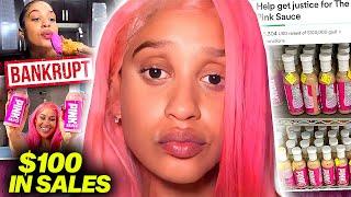 The Pink Sauce Lady Is Going BANKRUPT & Is BEGGING For Our Money.. (this is bad)