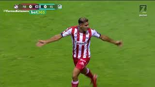 Gol de Germán Berterame | Puebla vs San Luis | Liga BBVA MX - Grita México A21 - Jornada 8