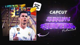 Subway Surfers Edit Tutorial On Capcut | How to make viral Edit Capcut Tutorial