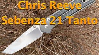 Chris Reeve Large Sebenza 21 Tanto Overview