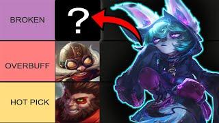 WILD RIFT TIER LIST 3.4B *UPDATED* - BEST CHAMPIONS TIER LIST
