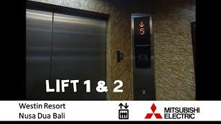 Modded Mitsubishi Elevators at Westin Resort, Bali (Lift 1 & 2)