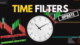 Time Filters For Your Predator X Trading Bot On NinjaTrader - Update!