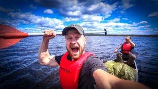 7 Tage Survival Bushcraft Kanu Tour in Schweden #01