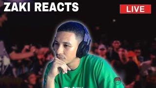 Zaki Reacts Live - AHON day 3 line up predictions + ROMANO vs BADANG