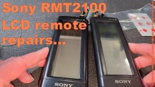 Sony Betamax SL2100/SL-HF2100 remote control repairs RMT2100