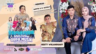 Live Siang [Orkes Dangdut DIFFA MUSIK] Pernikahan & Rasulan "M. Satrio. B & Safitri. Hesty. W "