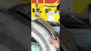 Tyres Resoling machine steam process Cooling Welding #automobile