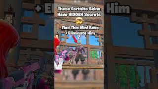 These Fortnite Skins have HIDDEN Secrets  #shorts #fortnite