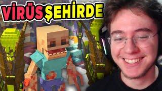 Virüs Tüm Şehirde Yayılıyor! | Parazitli Minecraft Bölüm 4