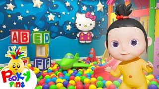 ABC Song with Fruits  LIVE | Fun Nursery Rhymes & Kids Songs Party!