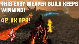 THE NEW BUTTON MASH WEAVER | NEW EASY MODE ROTATION (GUIDE) | Guild Wars 2 | 2024 | TOO EASY TO WIN?