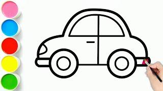 HOW To DRAW A CAR | Car Drawing Easy | Car drawing || Draw Beautiful Car | CARA MENGGAMBAR MOBIL