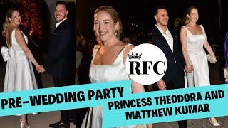 Pre-Wedding Party of PRINCESS THEODORA of Greece and Matthew Kumar