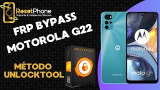 Remover cuenta google/frp bypas al motorola G22 con unlocktool