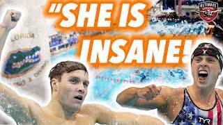 Bobby Finke On Training With Katie Ledecky