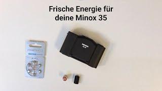 Minox 35 Batterie & Battery Adapter von Ausgeknipst für Minox 35 EL GL GT PL PE