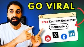 How To Create Killer Viral Content With AI - NOT ChatGPT!