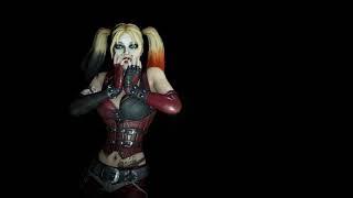 Complete Batman Arkhamverse Harley Quinn game over screens.