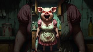 Horror peppa pig family | horror story | horror video | scary video | fake situation #scary #horror