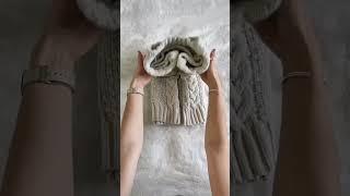 How to fold jumpers for a shelf #winter #shorts #hack