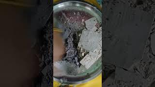 Black slate items, white slate items wet cleaning video 