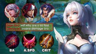 TOP ASIA ARLI FLASHY COMBO & INSANE DAMAGE IN RANK GAME! | ARLI BEST BUILD & ARCANA | HONOR OF KINGS