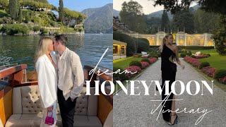 DREAM HONEYMOON ITINERARY   | Sicily, Lake Como, Portofino, Tuscany & Florence!