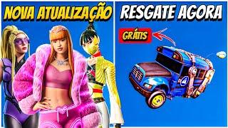 *NOVA* ATUALIZAÇÃO DO FORTNITE CAPÍTULO 2 REMIX! SKIN GRÁTIS JUICE WRLD, SKIN ICE SPICE