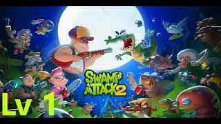 Swamp Attack 2 Gameplay - Android Lv 1