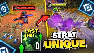 STRATEGIE UNIQUE POUR GAGNER EN TOP LANE... (C'est si drôle)