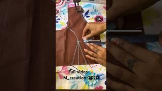 princess cut blouse without cutting #shorts #stitching #blousedwsing #mcreation2020 #youtubeshorts 