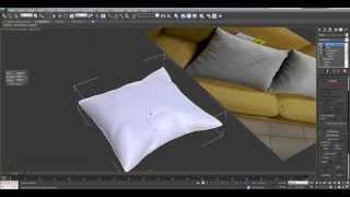 3d max. Уроки 3d max. Создание подушки в 3Ds Max Edit poly. Проект Ивана Никитина