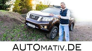 Nissan Navara NP300 2017 (2.3l, 190 PS) im Fahrbericht und Test - Offroad im Steinbruch