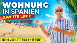 Apartment am Meer in Spanien mit Möbeln in zweiter Linie, 50 m vom Strand entfernt | Alegria