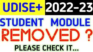 Udise+2022-23 me student entry kaise kare.Student Module ko kaise bhare.Udise+2022-23 Student Module