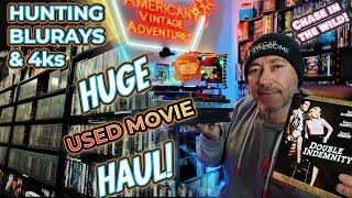 BLURAY and 4k HUNT! Thrifting An Amazing Haul Of Used Movies!