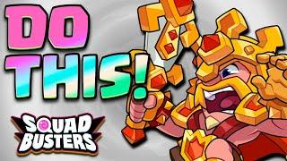 HOW to GET an ULTIMATE BARBARIAN KING in Squad Busters!!