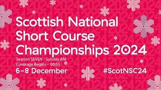 2024 Scottish National Short Course Open Swimming Championships - Session Seven - Sunday Morning