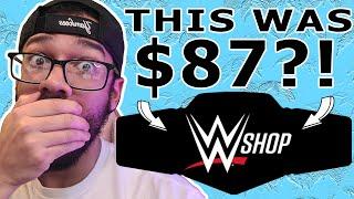 WWE Shop Belts Are HOW MUCH?! - WWE Shop Order Unboxing