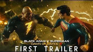 BLACK ADAM V SUPERMAN: DAWN OF JUSTICE 2 - FIRST LOOK (2025) | Henry Cavill, Dwayne Johnson (4k)