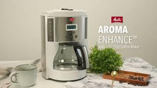 Melitta® Aroma Enhance™ Glass Coffee Maker #wabilogic #melitta #coffeemaker