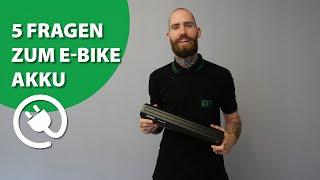 B.O.C. - Die 5 häufigsten Fragen zum E-Bike Akku