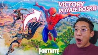 THE ROCK CAMPUR SPIDERMAN DALAM FORTNITE?!