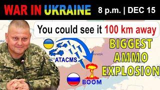 15 Dec: ATACMS WIPE OUT A MASSIVE RUSSIAN AMMO DEPOT | War in Ukraine Explained