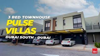 Spacious 3 Bed Townhouse in Pulse Villas, Dubai South - Dubai