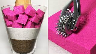 Very Satisfying and Relaxing ASMR 200 Kinetic Sand