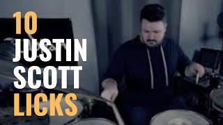 10 Justin Scott Licks Ebook  |  100 Drummers, 100 Ebooks